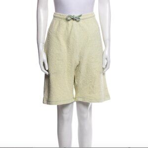The Arrivals Green High Rise Drawstring Comfortable Shorts